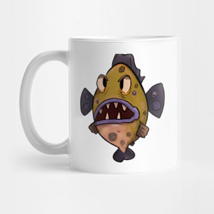 Cute Bass Drawing Mug